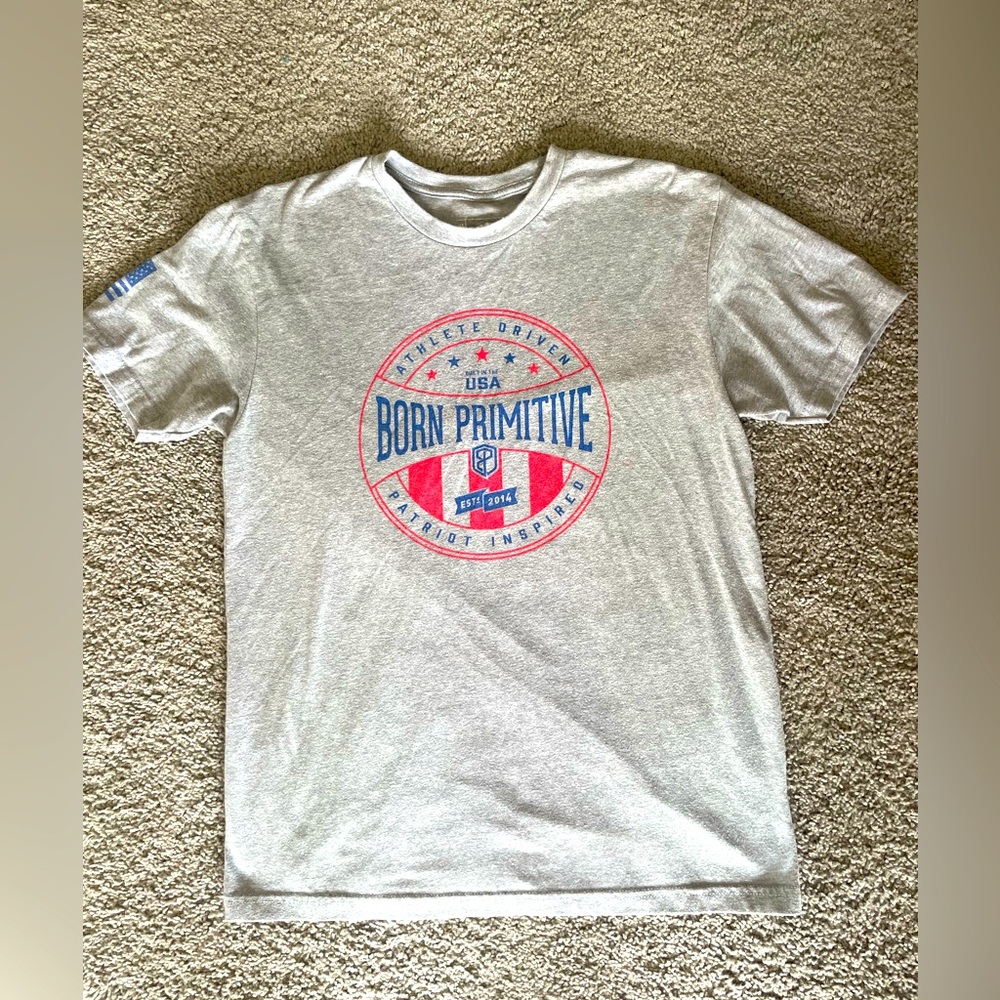 Born Primitive Heather Gray Tee